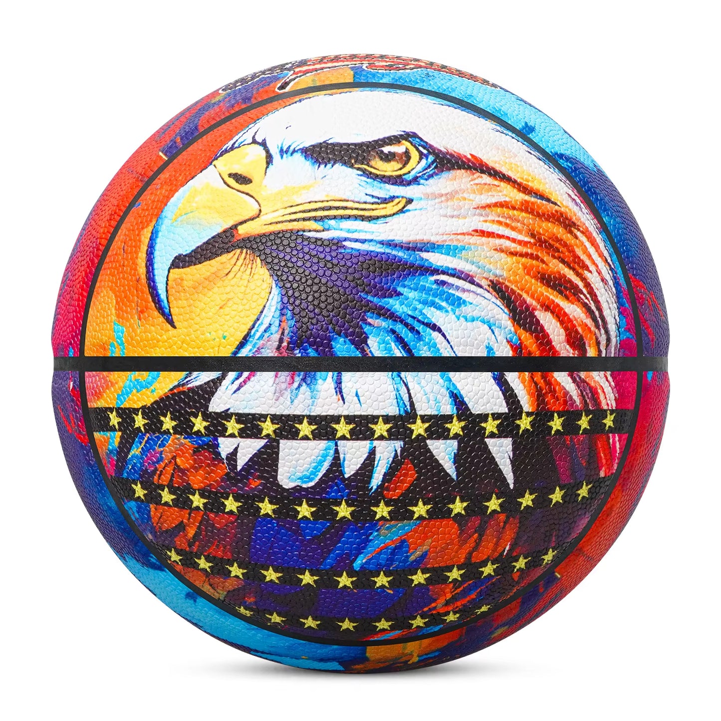 Kuangmi Sea Eagle Basketball PU Wear-resistant Anti-slip Indoor and Outdoor Competition Training Universal Size7 29.5"