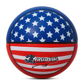 Kuangmi Tamanho 7 Basquetebol PU - Estilo Americano, Sensação de Couro de Alta Qualidade, Excelente Aderência para Treino em Interior/Exterior