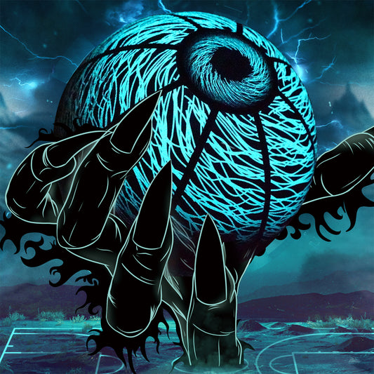 Kuangmi Demon's Eye Glow in the Dark Basketball Size 7