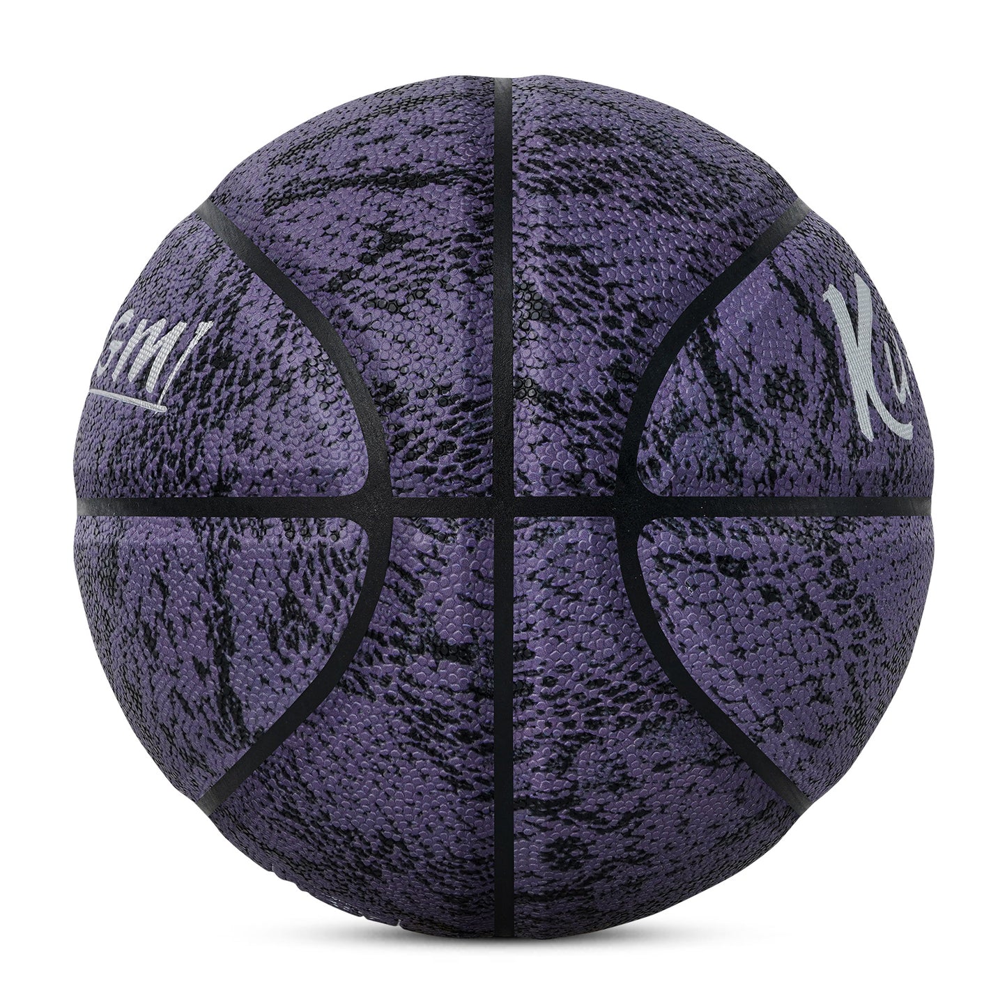 Kuangmi Black Snake Print Basketball Size 7