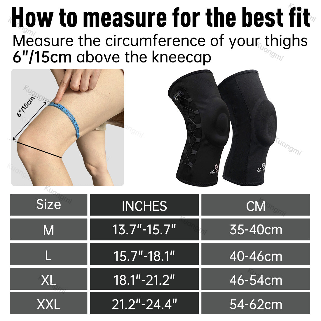 Kuangmi® Smart Knee Brace - LYCRA Fabric