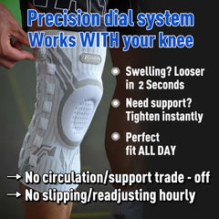 Kuangmi® Intelligente Kniebandage - Standard (ETIE Knopf)
