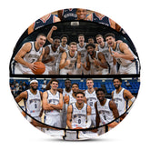 Kuangmi Custom Photo & Text Basketball - Personalized Game Moment Gift (All Sizes)