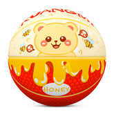 Kuangmi Honey Bear Kids Basketball Gift Size 7 6 5 4 Hygroscopic PU (Pre-Order)