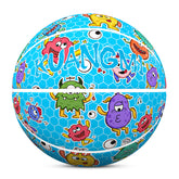 Kuangmi Cute Monster Fun Basketball Gift Size 7 6 5 4 Hygroscopic PU (Pre-Order)