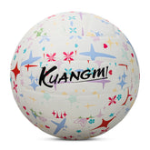 Kuangmi Star Glow-in-the-Dark Volleyball, Size 5, PU Surface