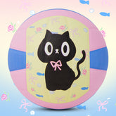 Kuangmi Macaron Black Cat Volleyball, Size 5, PU Surface