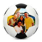 Kuangmi Personalized Photo & Graphic Soccer Ball - Custom Image/Text/Icon Gift for Soccer Fans (Size 5)