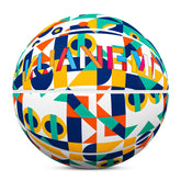 Kuangmi Geometric Pop Art Basketball Gift Size 7 6 5 4 Hygroscopic PU (Pre-Order)