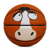 Kuangmi Horse Face Basketball, Sizes 5 (27.5") & 7 (29.5"), Hygroscopic PU Leather