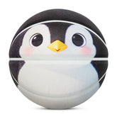 Kuangmi Cute Penguin Kids Basketball Gift, Size 5 (27.5"), Hygroscopic PU