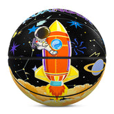 Kuangmi Astronaut Space Basketball Gift Size 7 6 5 4 Hygroscopic PU (Pre-Order)