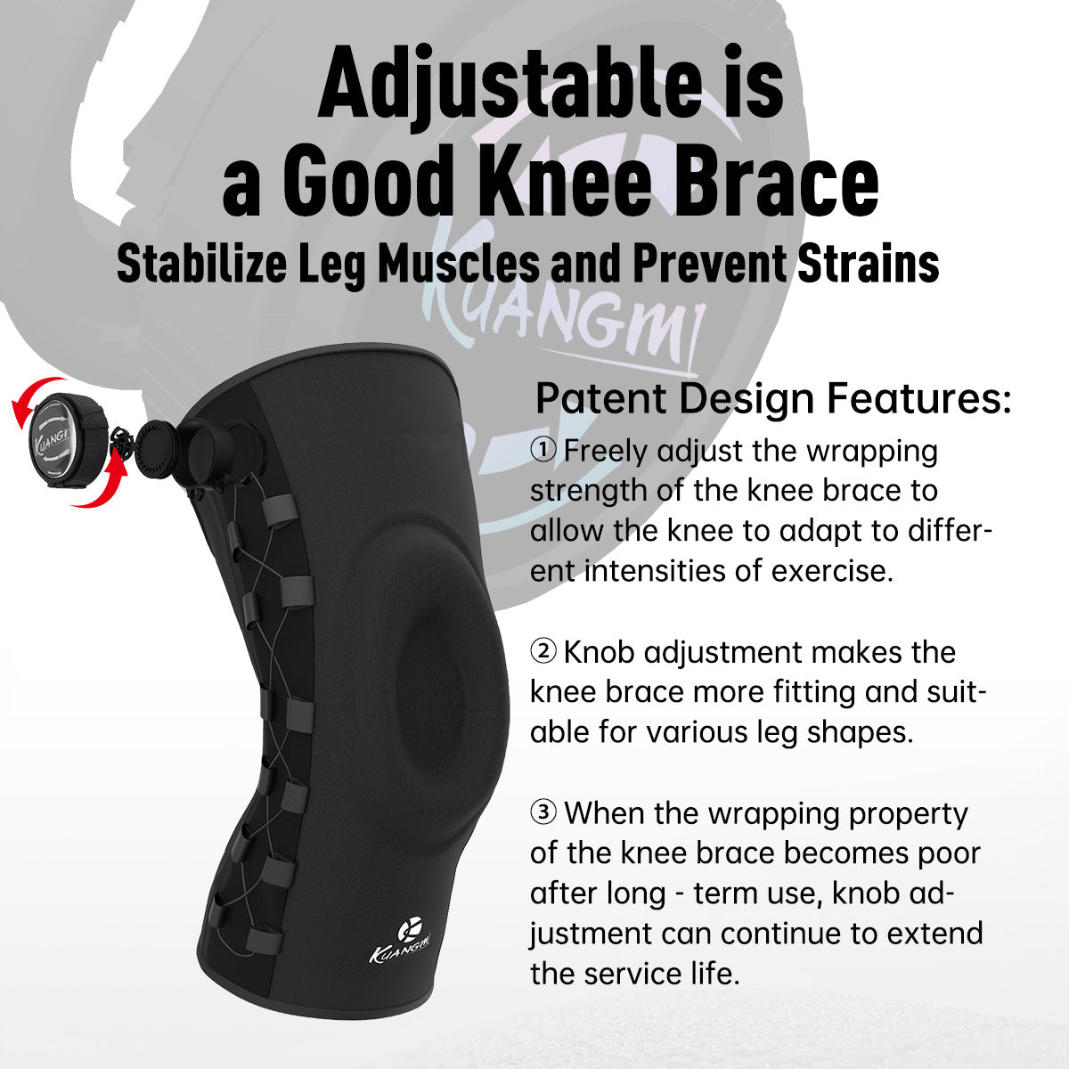 Kuangmi® Smart Knee Brace - LYCRA Fabric