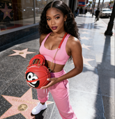 Saco de Basquetebol de Tamanho 18” e Bolsa de Mão