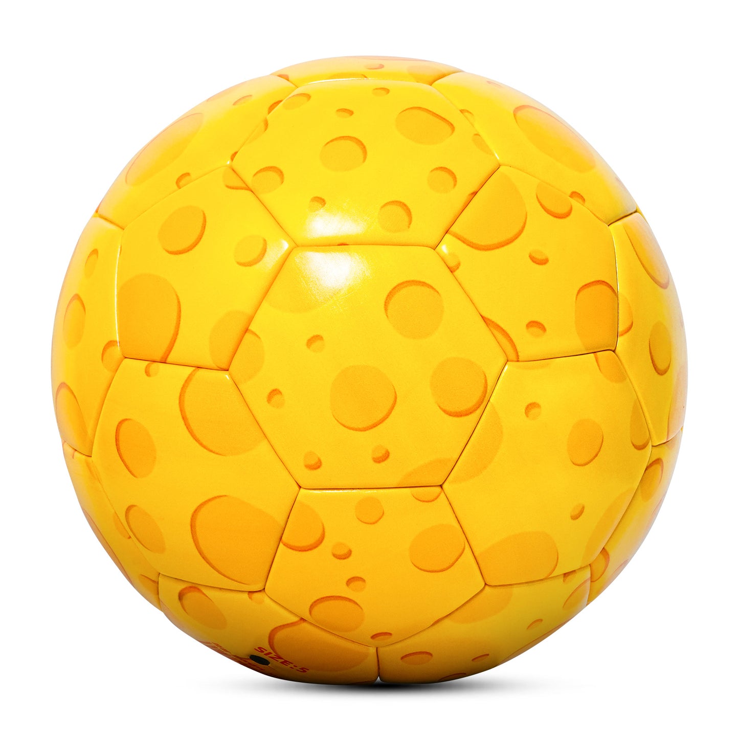 Balón de fútbol de queso Kuangmi tamaño 5