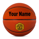Kuangmi Personalized Name Custom Basketball - Size 7 (29.5") Customizable Text Ball