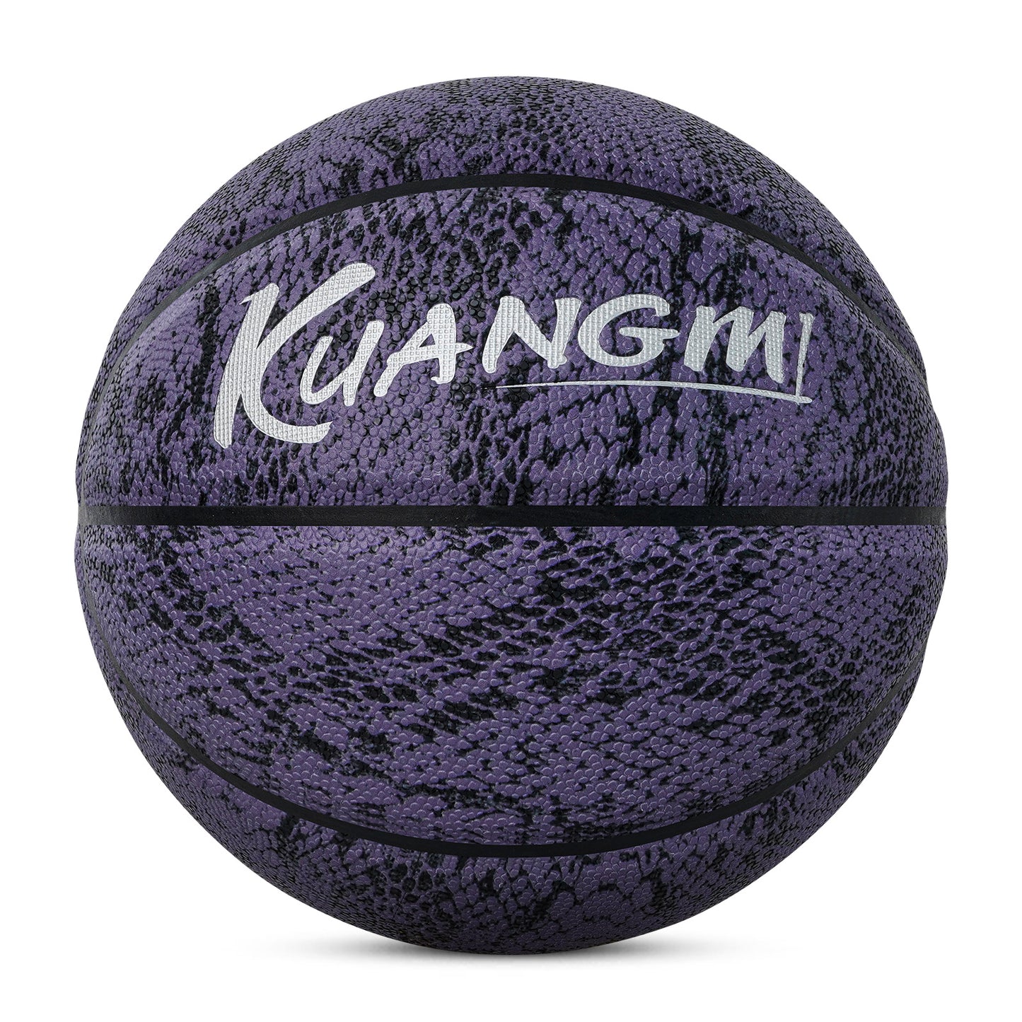Kuangmi Black Snake Print Basketball Size 7