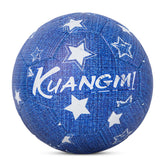 Kuangmi Denim Azul Tamanho 5 Futebol - Apresentando Material PU para Jogo Indoor e Outdoor