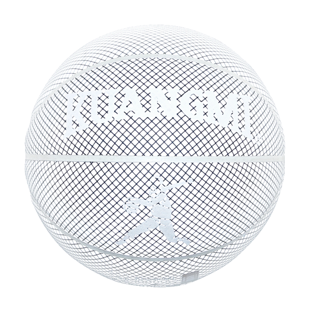 Kuangmi Reflective Glowing Basketball Holographic Luminous for Night Game Light Up Basket Ball Men's Official Size 7 29.5"