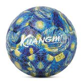 Bola de Futebol Inspirada na Noite Estrelada Kuangmi - Tamanho 5