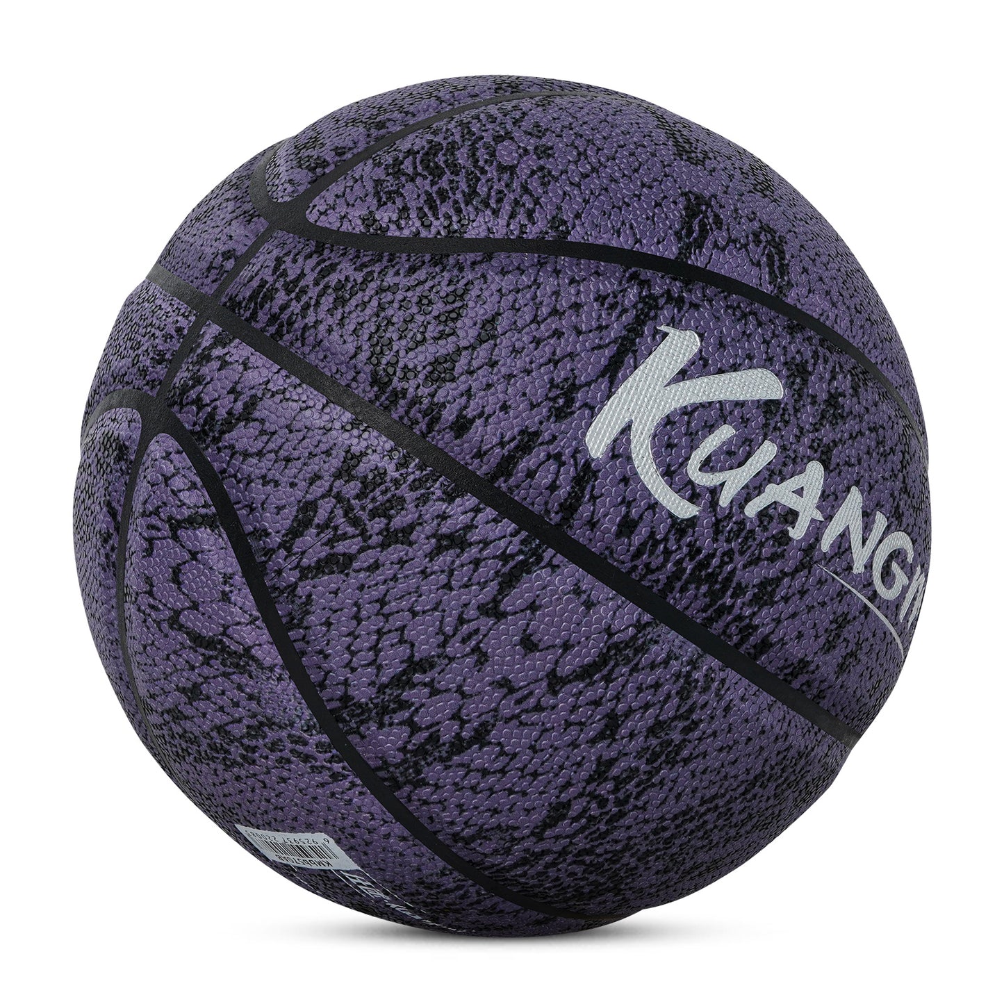 Kuangmi Black Snake Print Basketball Size 7