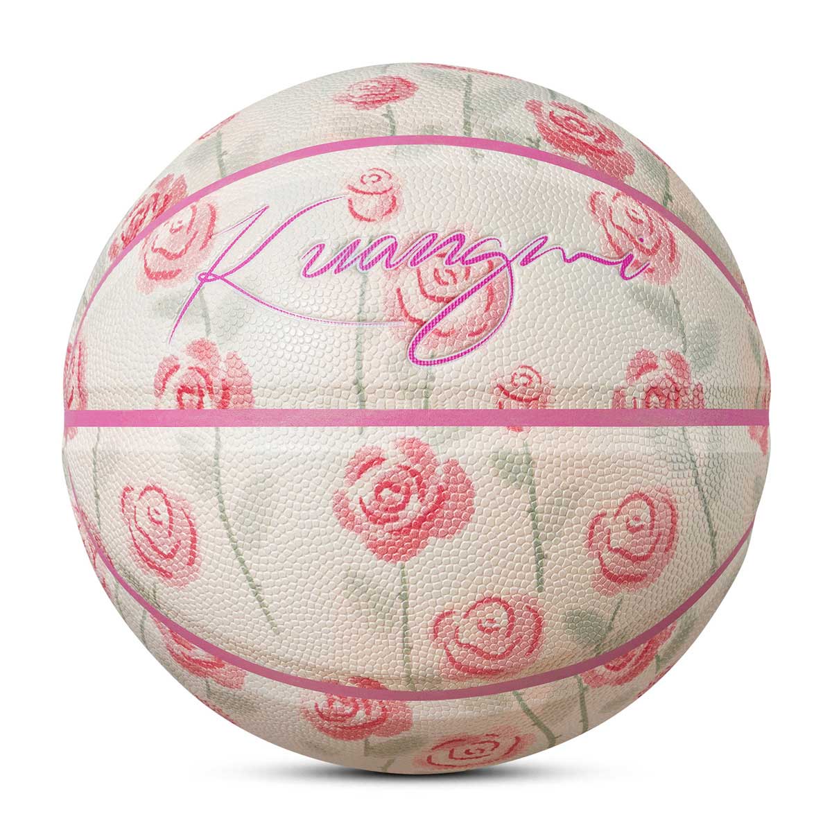 Balón de baloncesto Kuangmi Pink Series talla 6