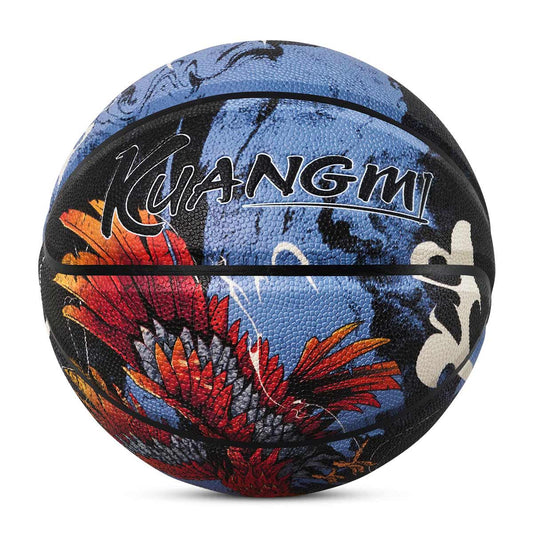 Balón de baloncesto con temática de águila Kuangmi, talla 7