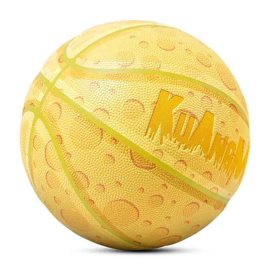 Balón de baloncesto de queso Kuangmi tallas 5/6/7