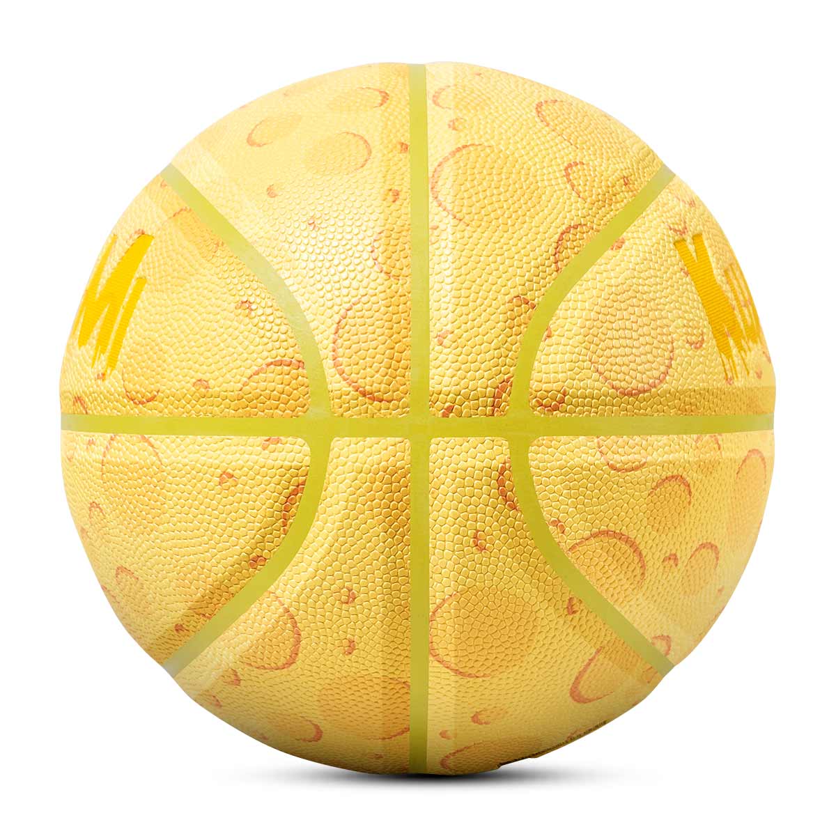 Balón de baloncesto de queso Kuangmi tallas 5/6/7