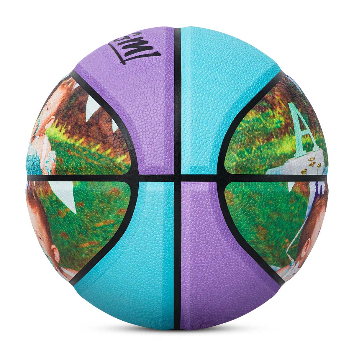 Kuangmi Personalized Photo Basketball Size 5 for Newborns and Children