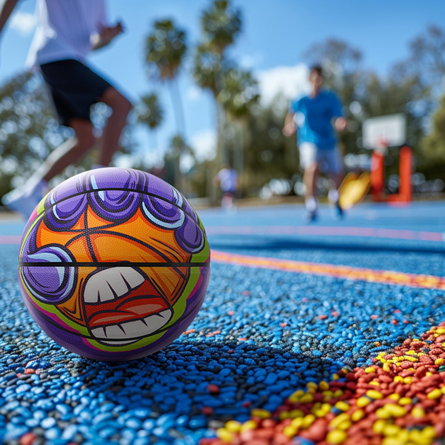 Balón de baloncesto Kuangmi Cool Streetball talla 7