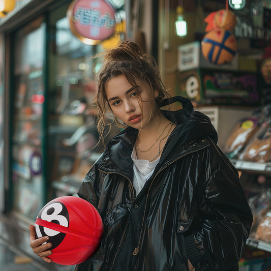 Balón de baloncesto Kuangmi "18+" para interior y exterior, talla 7