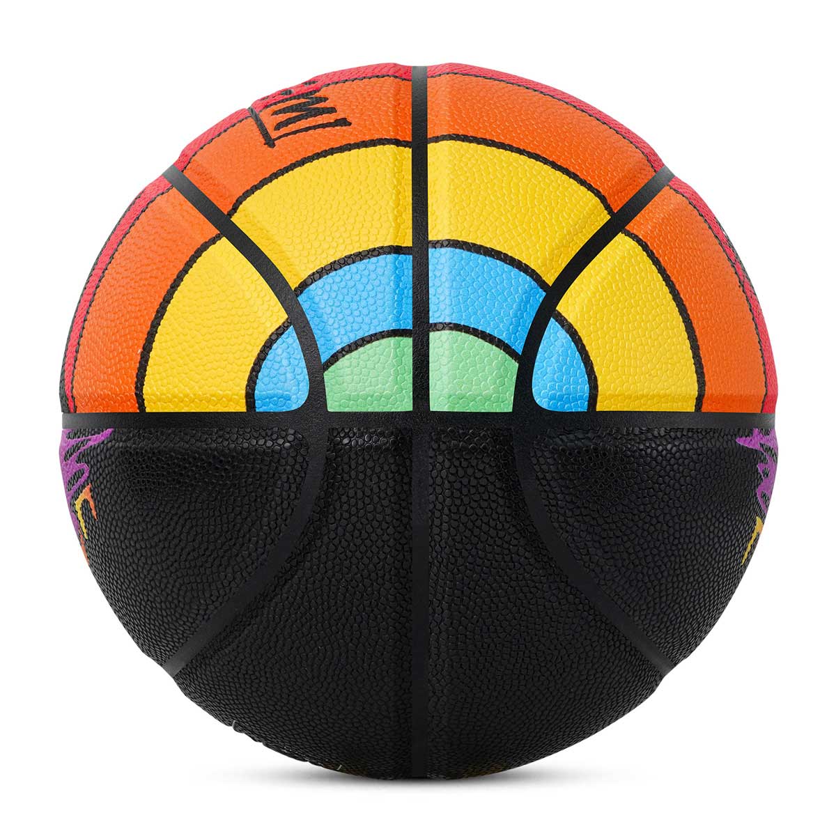 Balón de baloncesto con temática de gato Kuangmi, talla 7