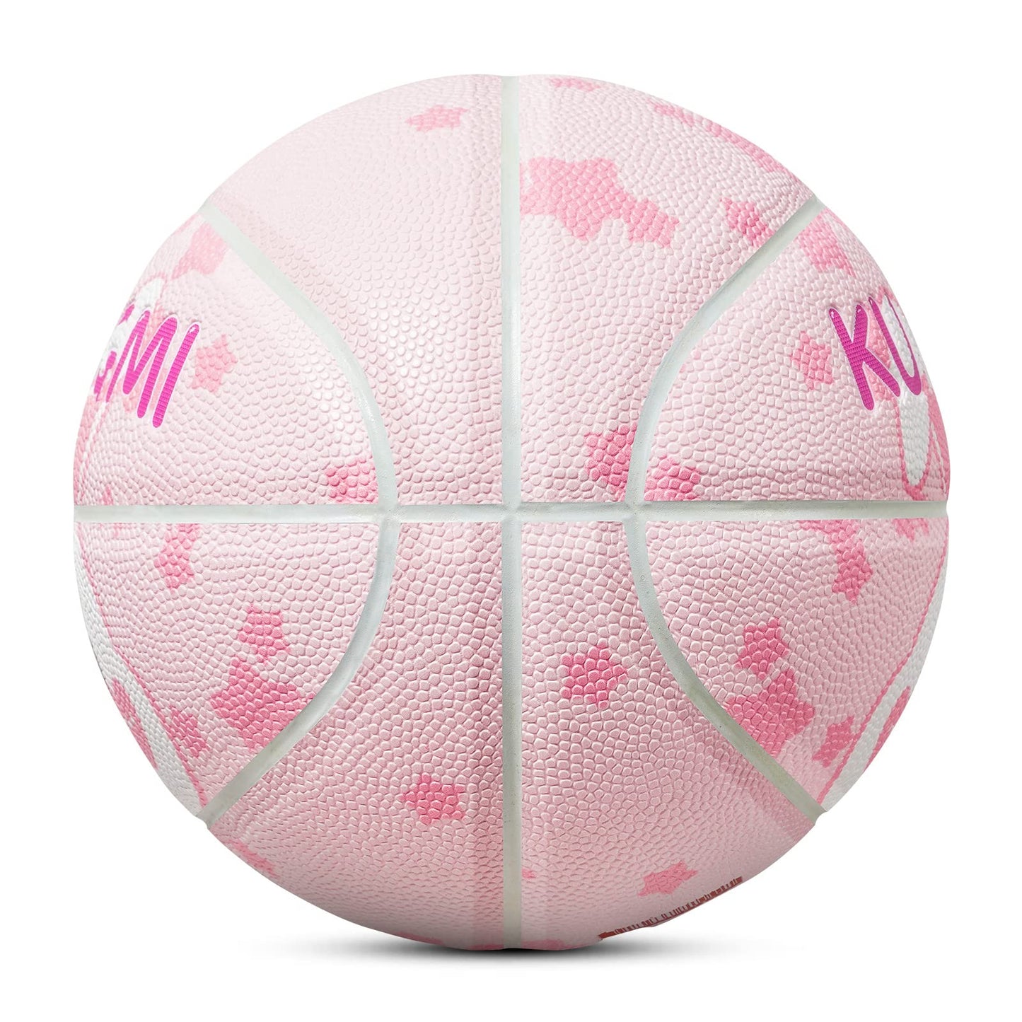 Kuangmi Rabbit Pattern Kids Pink Basketball – Junior Boys/Girls Indoor Outdoor Play