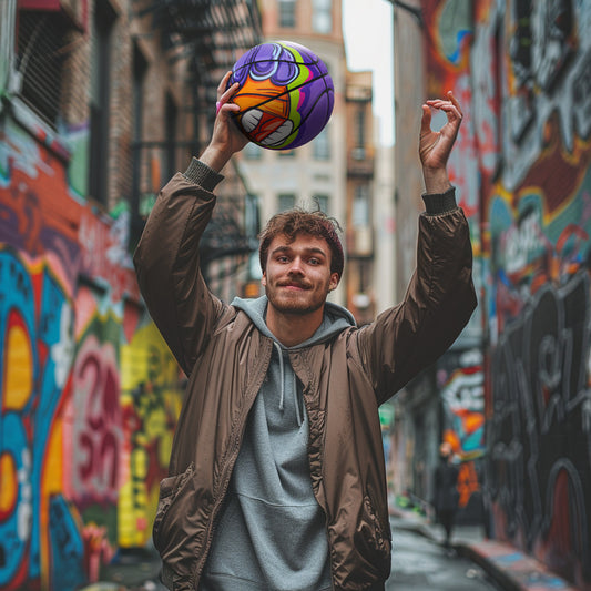 Balón de baloncesto Kuangmi Cool Streetball talla 7