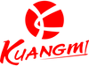Kuangmi brand logo featuring a stylized basketball graphic