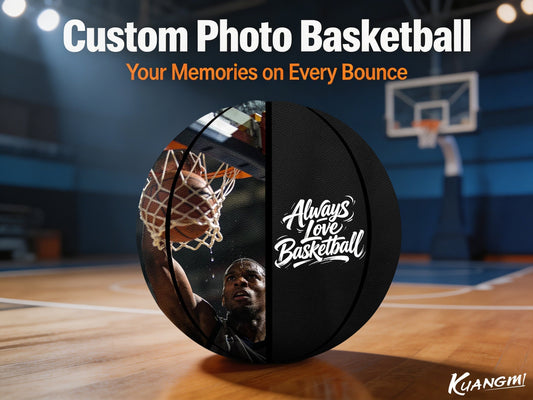 Custom Photo Basketball by Kuangmi – Your Memories on Every Bounce
