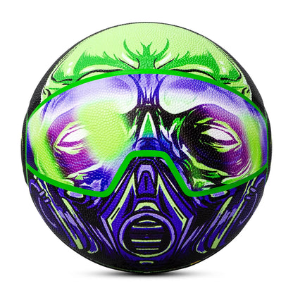 Kuangmi Unique Street Basketball, Men's Official Size 7 29.5 inches, Suitable for Outdoor and Indoor Basketball Games
