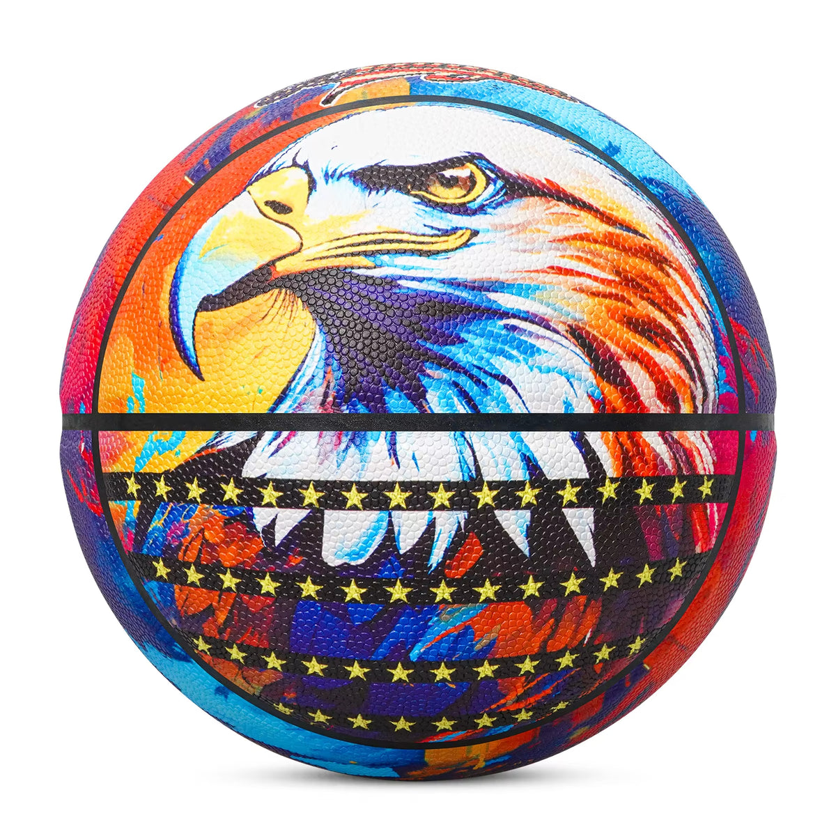 Kuangmi Sea Eagle Basketball PU Wear-resistant Anti-slip Indoor and Outdoor Competition Training Universal Size7 29.5"