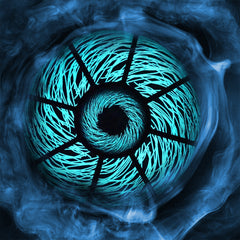 Kuangmi Demon's Eye Glow in the Dark Basketball Size 7