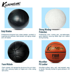 Balón de baloncesto FIBA ​​Kuangmi Chong tamaño 7 