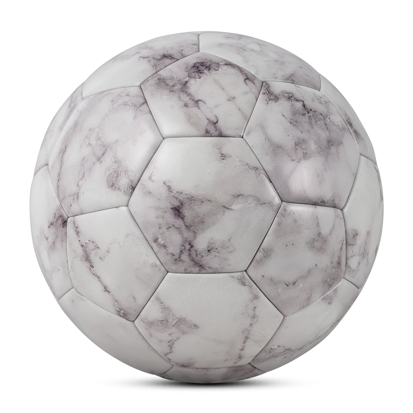 Balón de fútbol Kuangmi con diseño de mármol - Talla 5
