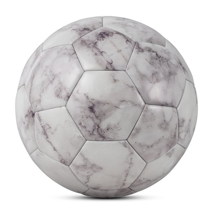 Balón de fútbol Kuangmi con diseño de mármol - Talla 5