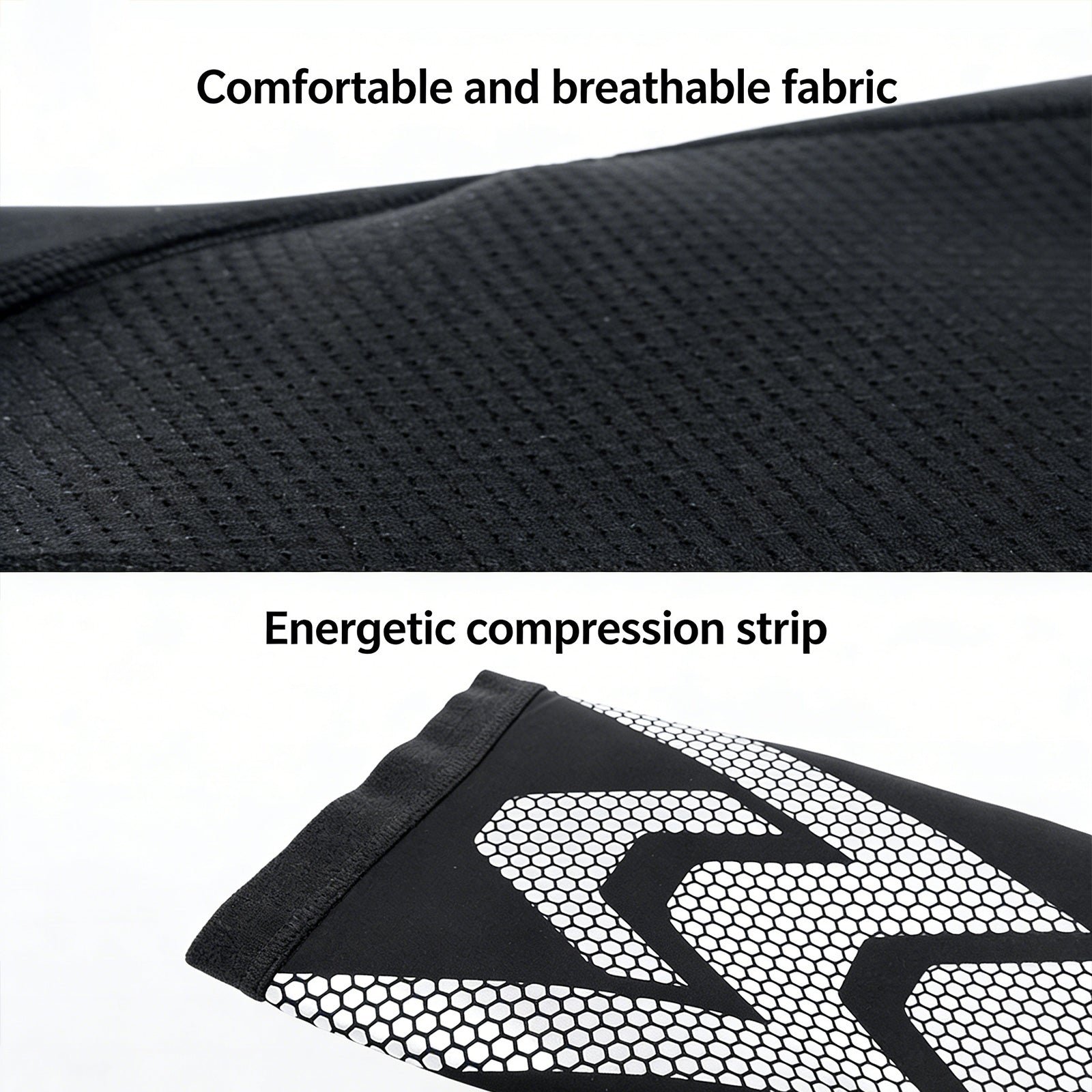 Kuangmi Energy Calf Support - Compression Sleeve for Sports & Activities (Sizes M/L/XL)