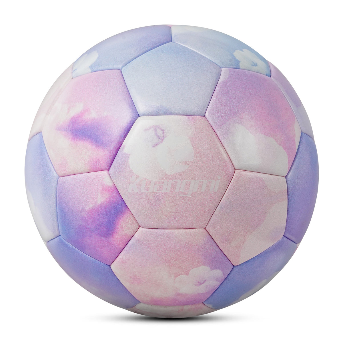 Kuangmi Cotton Candy Football, Size 5, PU Leather (Machine stitched)