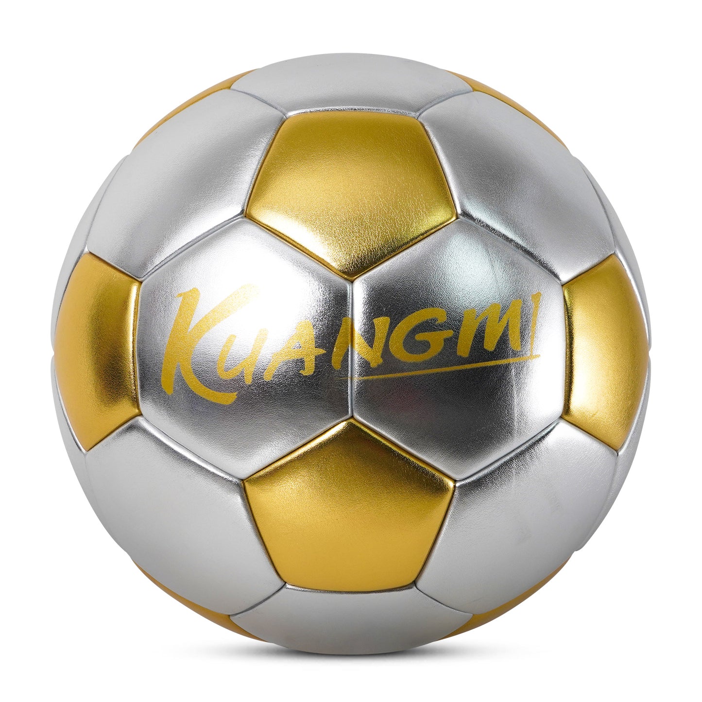 Balón de fútbol Kuangmi Honor Silver Gold - Talla 5