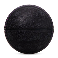 Kuangmi Sandwich Cookie Basketball, Sizes 6 & 7, Pink & Black, Hygroscopic PU Leather