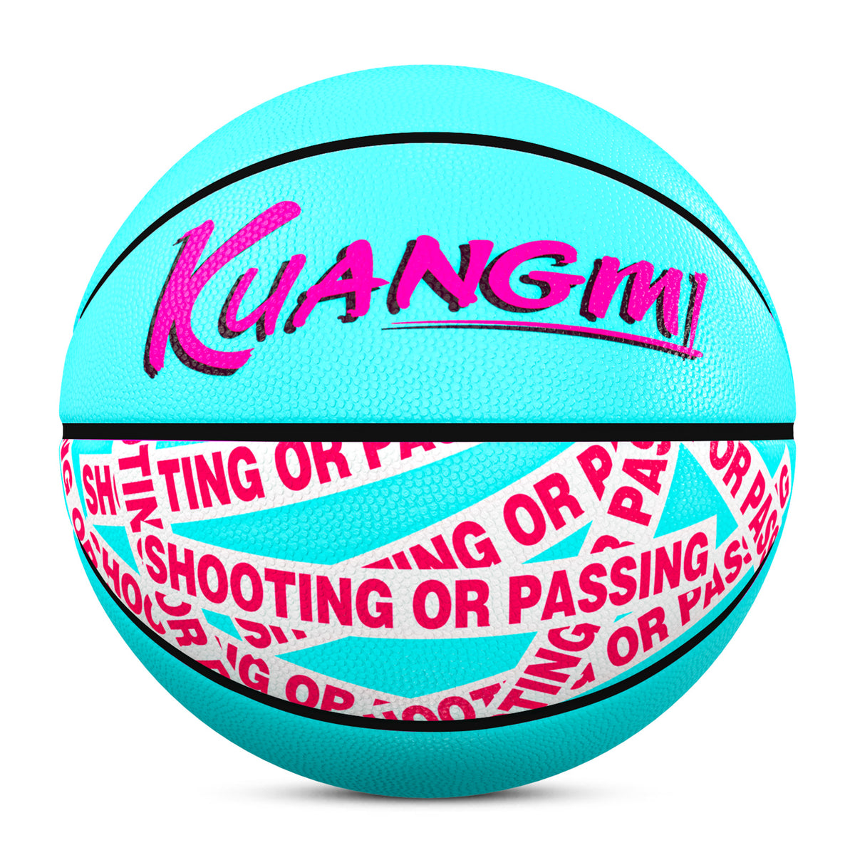 Kuangmi Shooting Or Passing Basketball Gift Size 7 6 5 4 Hygroscopic PU (Pre-Order)