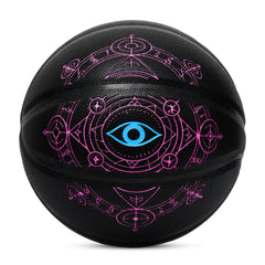 Kuangmi Glow-in-the-Dark Rune Basketball Size 7 Hygroscopic PU