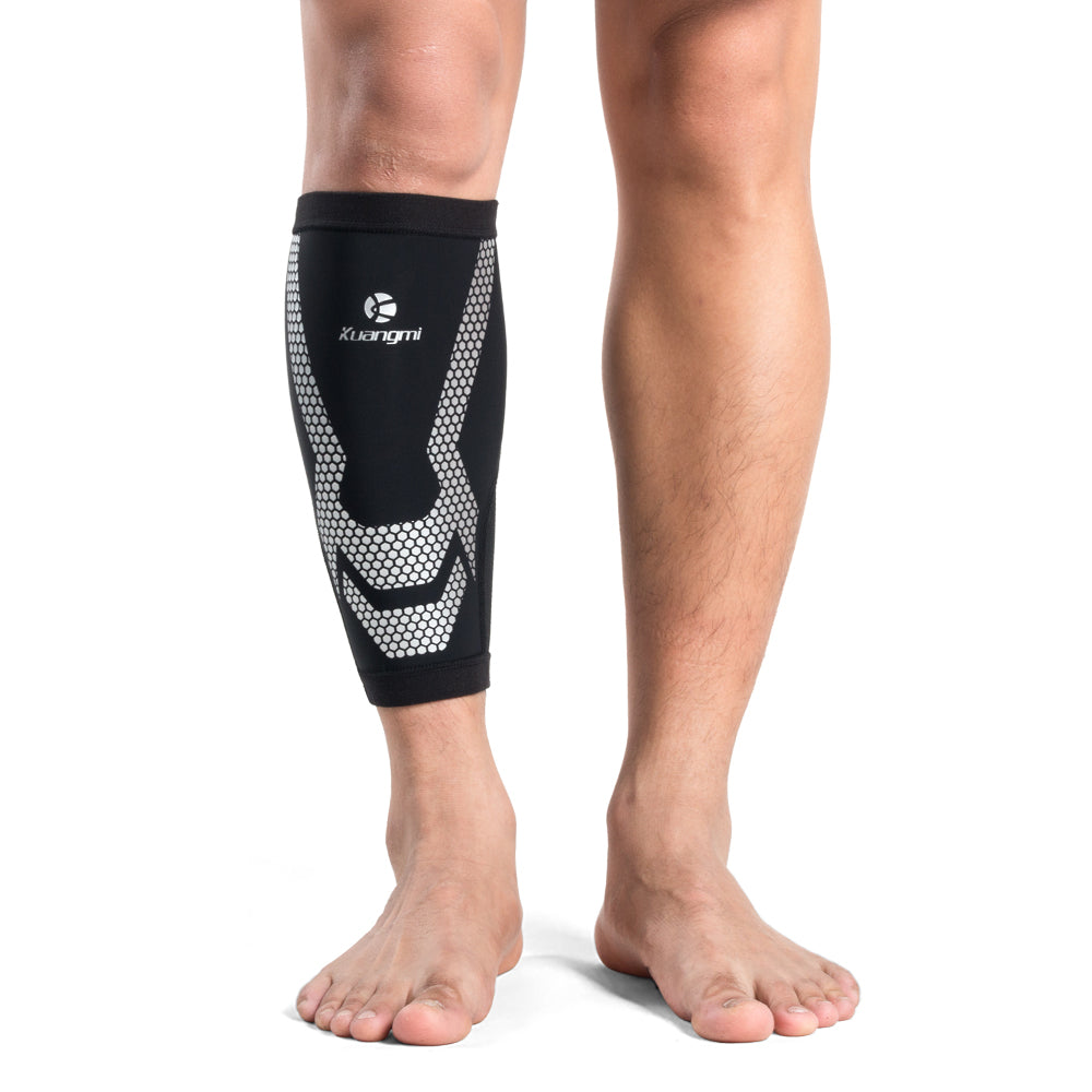 Kuangmi Energy Calf Support - Compression Sleeve for Sports & Activities (Sizes M/L/XL)